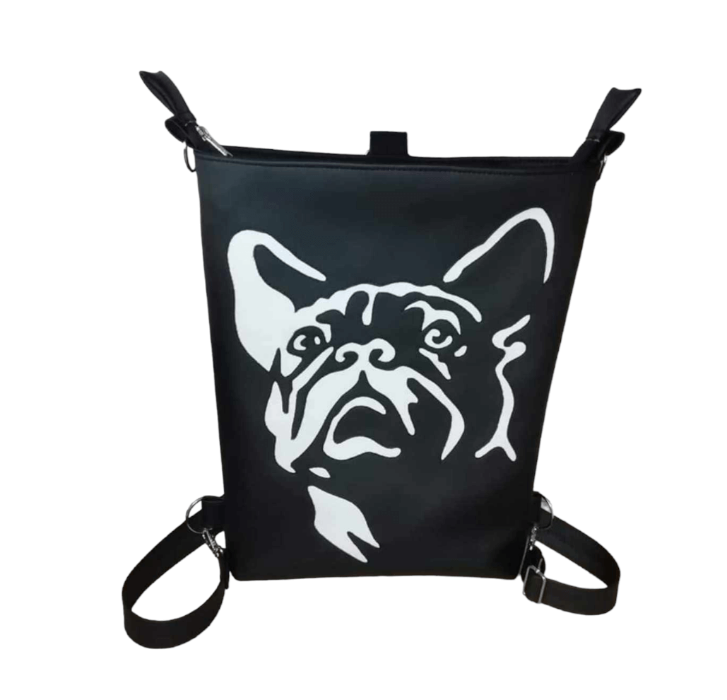 franciabulldog táska